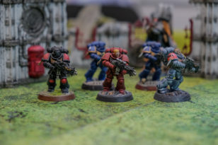 Paint a Space Marine at The Batcave