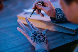 Henna Demonstrations with Samina